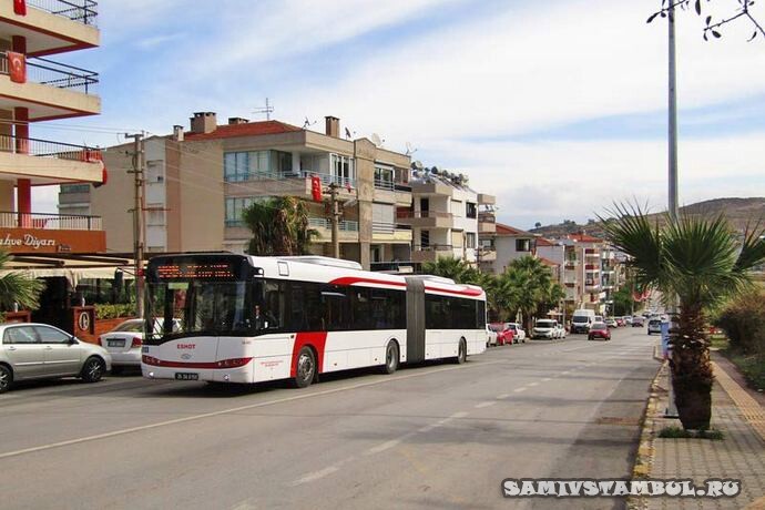 Современные автобусы Измира