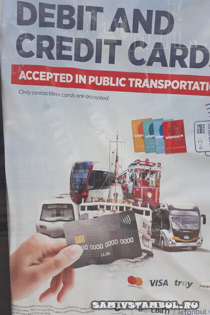 Оплата за проезд банковской картой