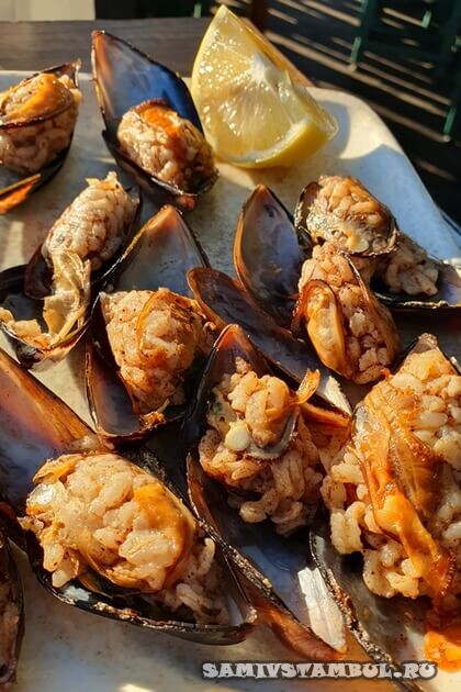 Фаршированные мидии