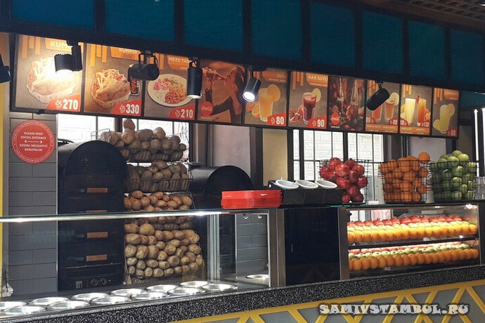 Кумпир в Стамбуле