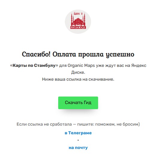 Успешная оплата3